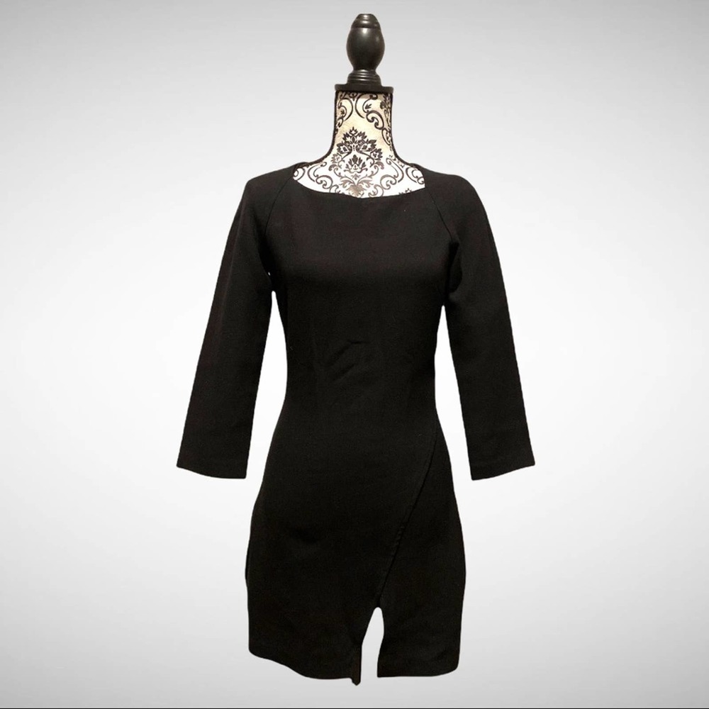 Zara Basic Mini Dress Black size S